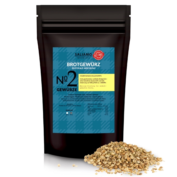 250g Brotgewürzmischung - rustikale Mischung